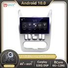 EKIY 6 + 128G IPS для Renault Logan I Sandero Lada Largus Dacia Duster 2009-2013 автомобильный Радио навигатор GPS Мультимедиа видео плеер