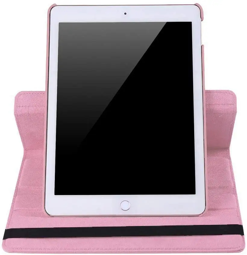 Case for iPad Pro 9.7 Models A1673 A1674 A1675 Cover,360 Degree Rotating Leather Cover Smart Sleep Awake Case Coque Fundas