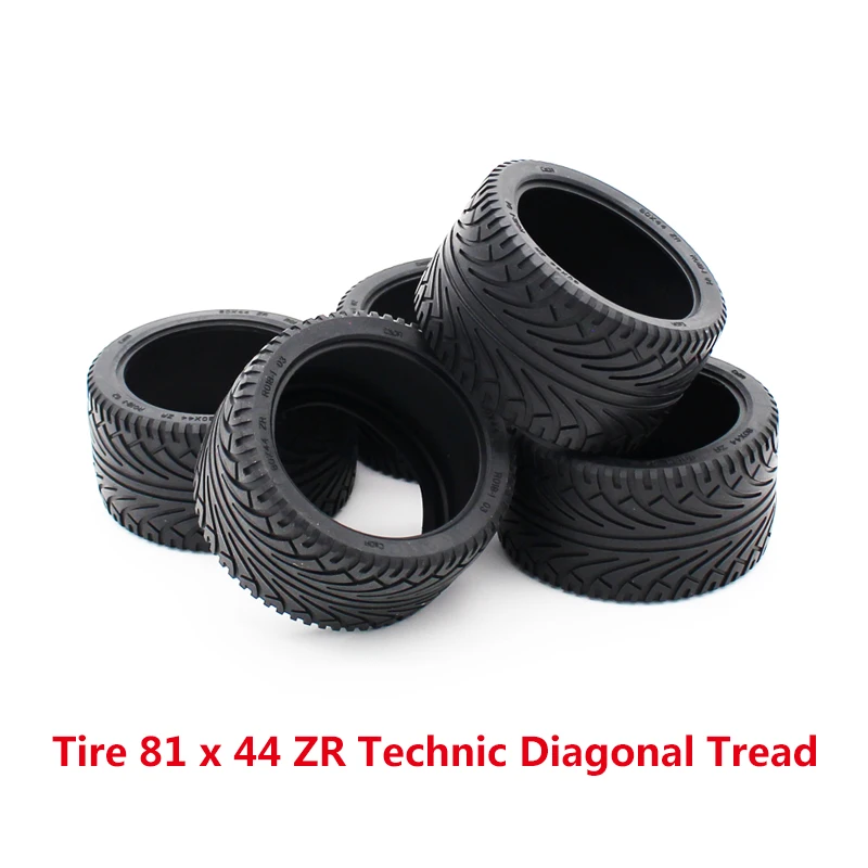 

CaDA High-Tech Tire 81.6 X 44 ZR Technic Diagonal Tread 23799 MOC Car 42083 42115 42056 Building Blocks Toys Bulk Replace Part