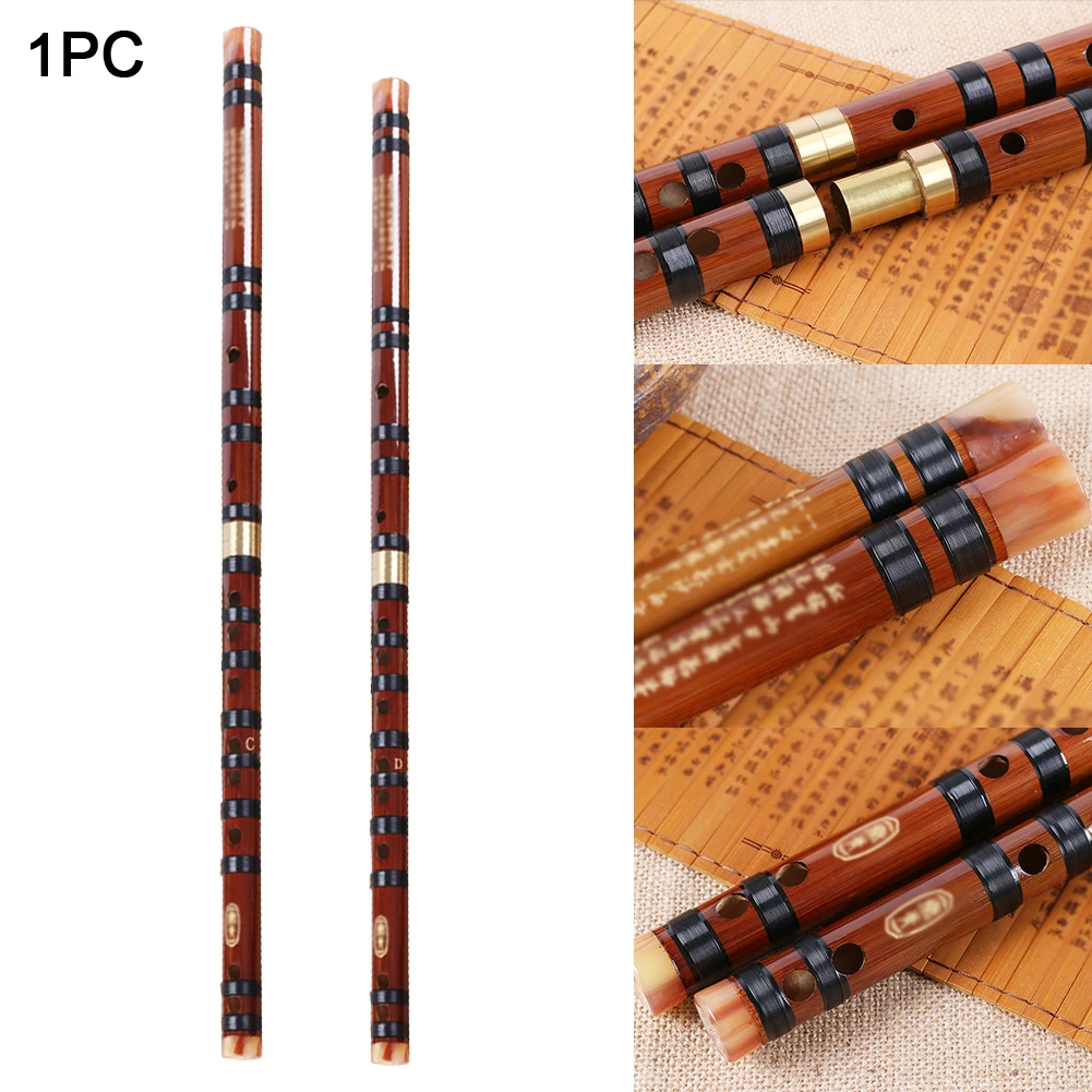 

Ключ C D музыкальный инструмент с сумкой для хранения, Подключаемая легкая бамбуковая флейта