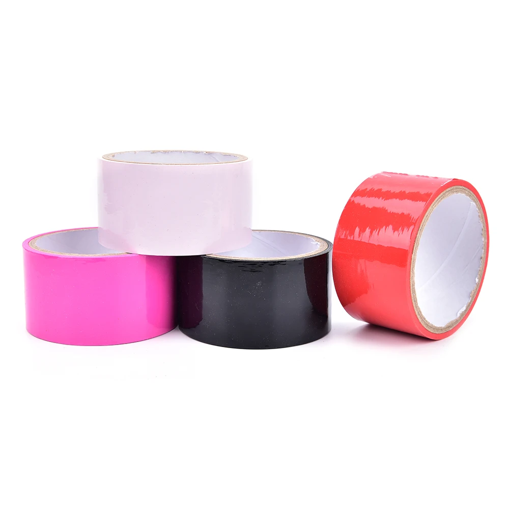4 цвета ПВХ клейкая лента эластичная липкая связывающая курчавый привязанный