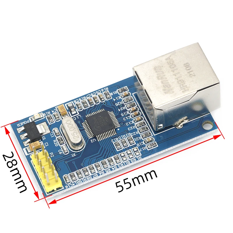 W5500 Ethernet network module hardware TCP / IP 51 STM32 microcontroller program over W5100 | Обустройство дома