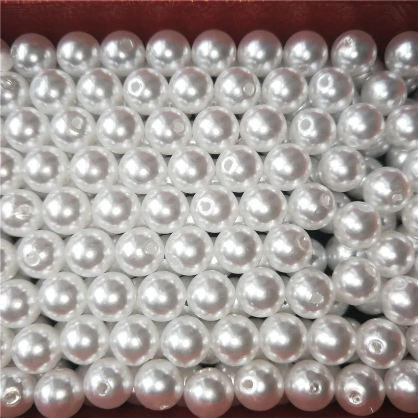 500pcs white Pearls Сделай Сам пена медведь плесень искусственный жемчуг медведь плесень свадебное украшение дома дети подарок на день рождения - Цвет: 500pcs white Pearls