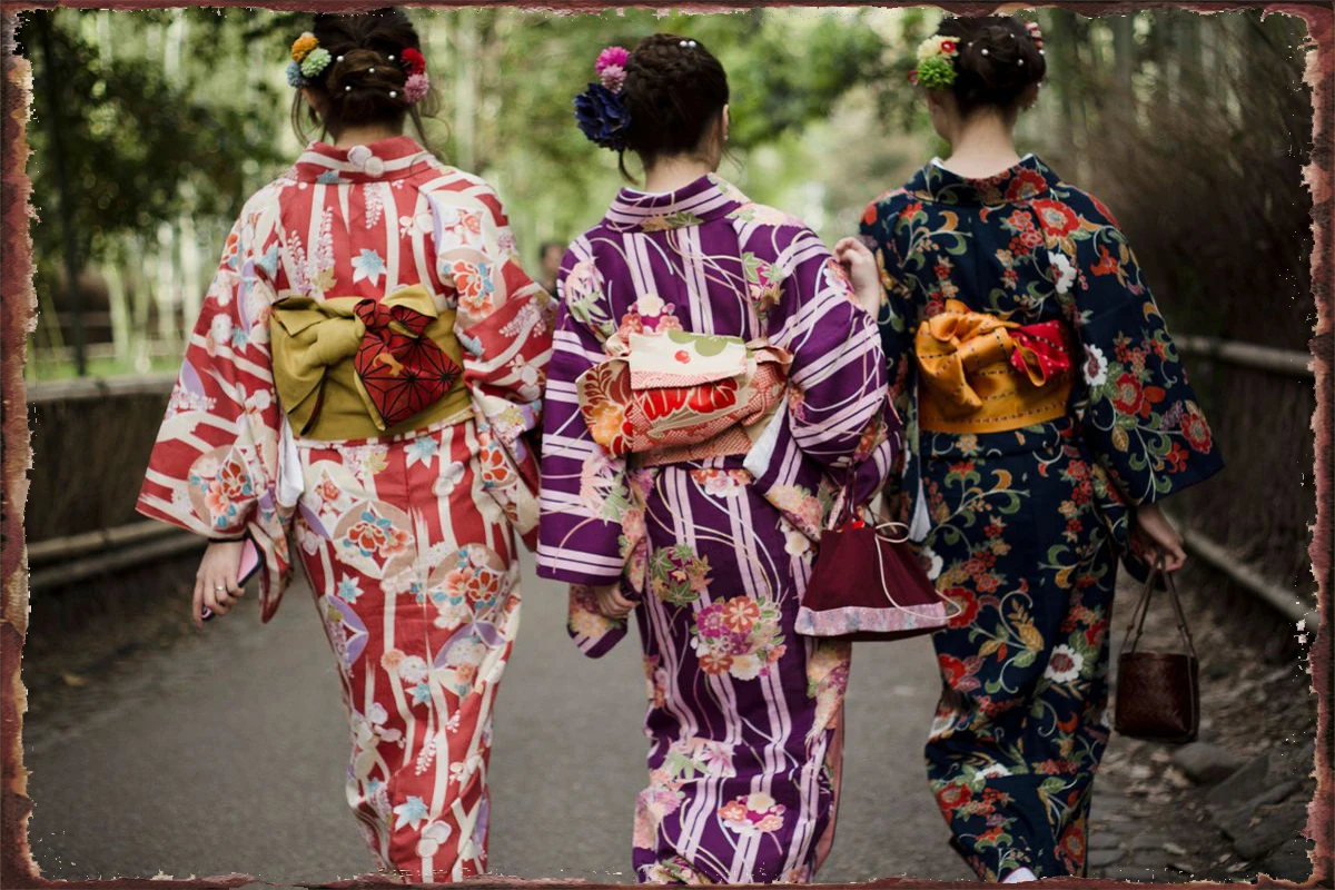 

Kimono girls Tin Plates Wall Decor Room Decoration Retro Vintage Metal Sign Tin Sign For Art Club Man Cave Cafe Pub Home