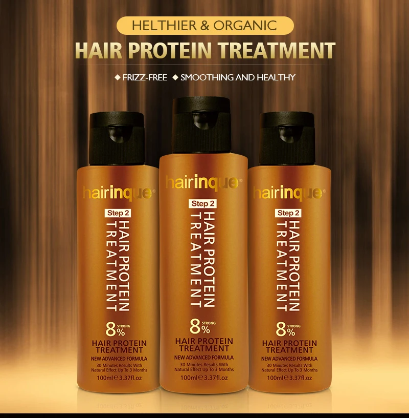 HAIRINQUE 8% Кератиновое лечение волос для восстановления на Ближнем Востоке и в Южной