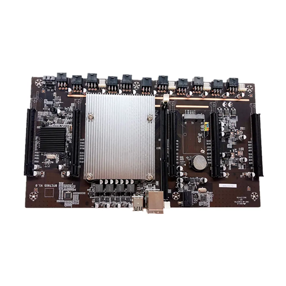 Новая семейная материнская плата для майнинга LGA 2011 разъем ЦП 5 PCIe PCI-E Express 3 0 X8