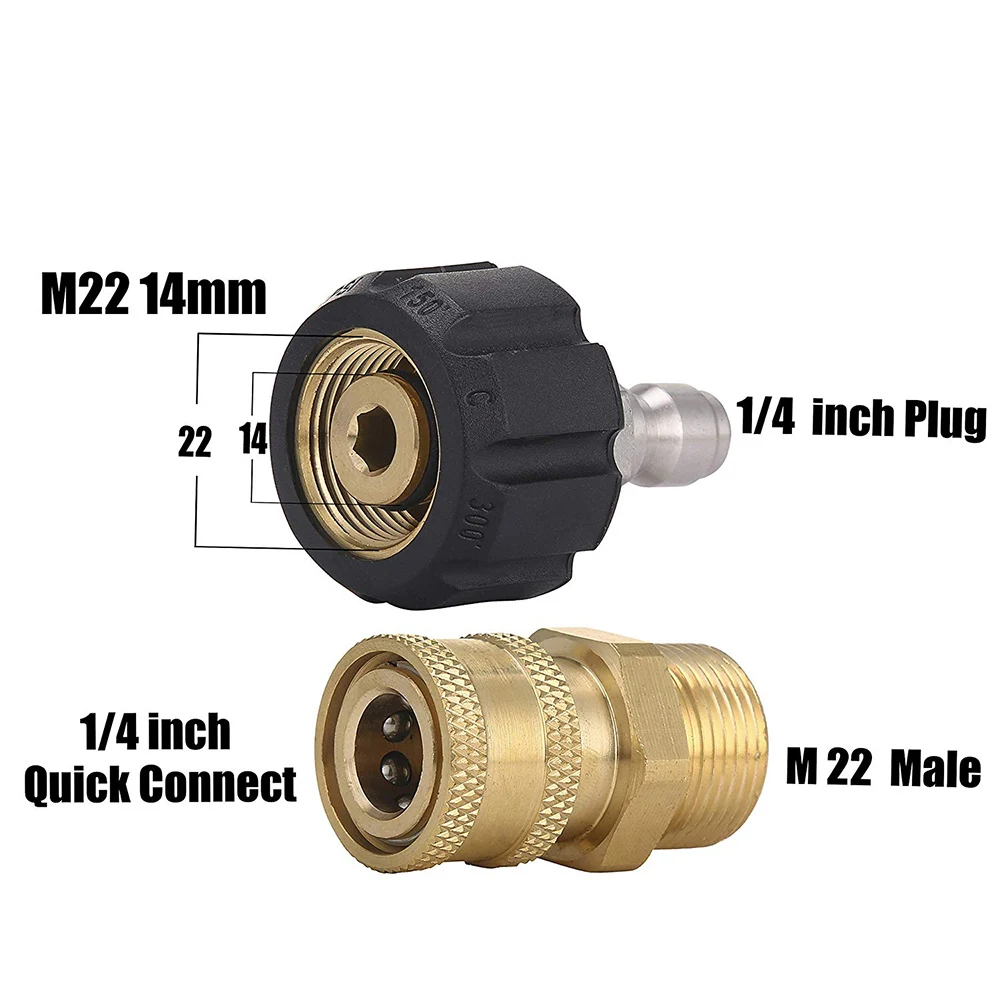 Адаптер для стиральной машины OPRQ набор быстрого подключения 1/4 дюйма 5000 PSI 15 мм