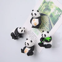 new fridge magnet panda shape simulation cartoon animal whiteboard sticker refrigerator magnets for child toy home decoration