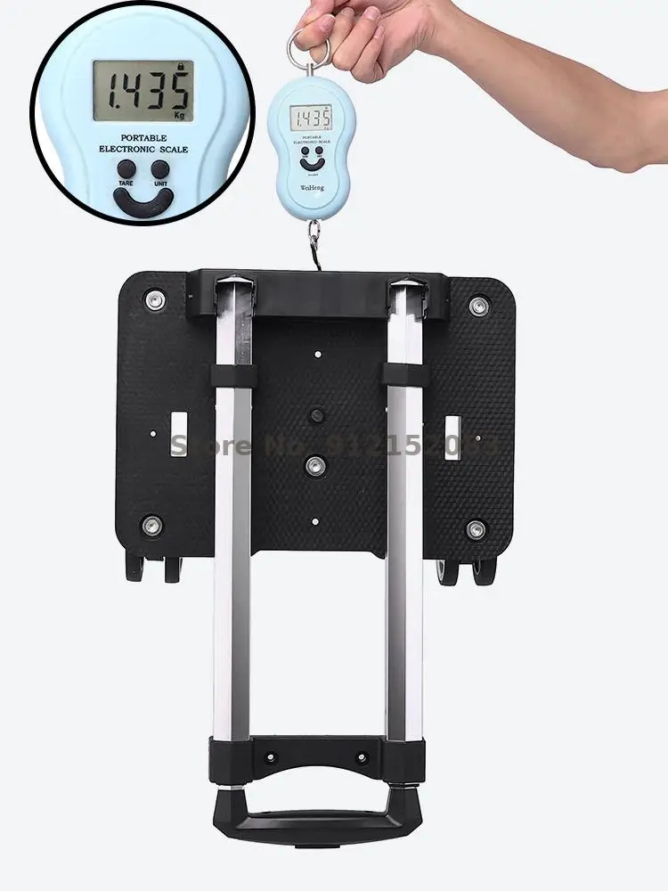 Портативная складная корзина для покупок из алюминиевого сплава | Дом и сад