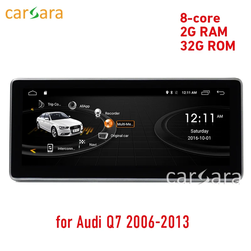 2G RAM 32 ROM Android navi обновление для Aud i Q7 2006 до 2015 сенсорный экран gps навигация радио