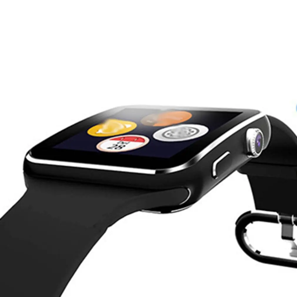 X6 мужские и женские Смарт-часы с поддержкой sim-карты TF камеры Smartwatch сенсорным