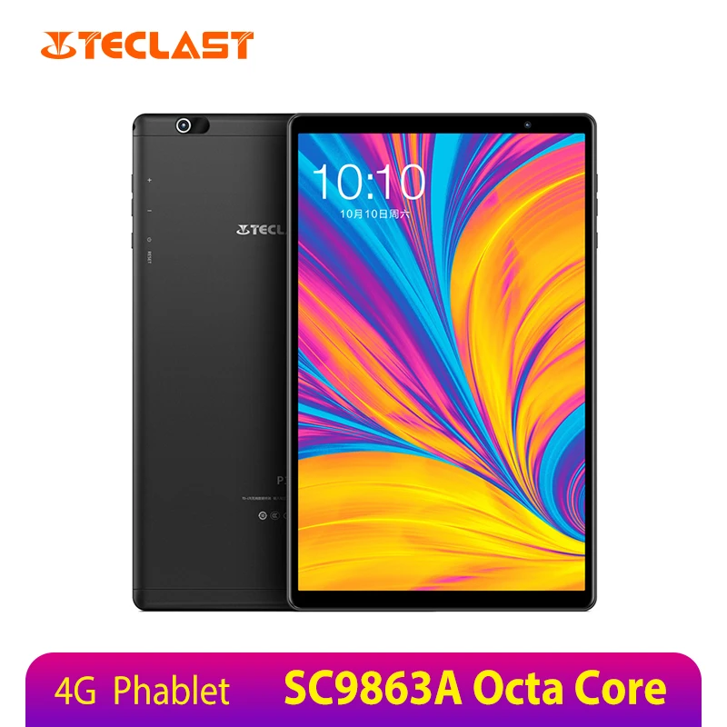 Teclast P10S AI Android 9 0 планшет 10 1 дюймов 4G Phablet SC9863A Восьмиядерный 2 Гб RAM 32 ГБ ROM планшеты
