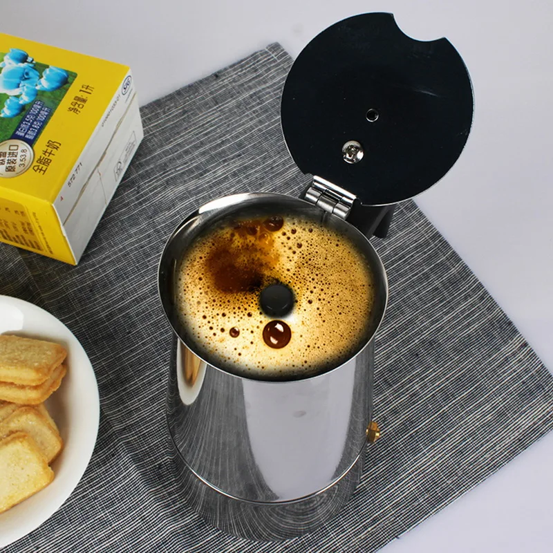 Creative Kettle Coffee Maker Stainless Steel Pitcher Portable Pot coffee Lage Capacity Brewer | Дом и сад