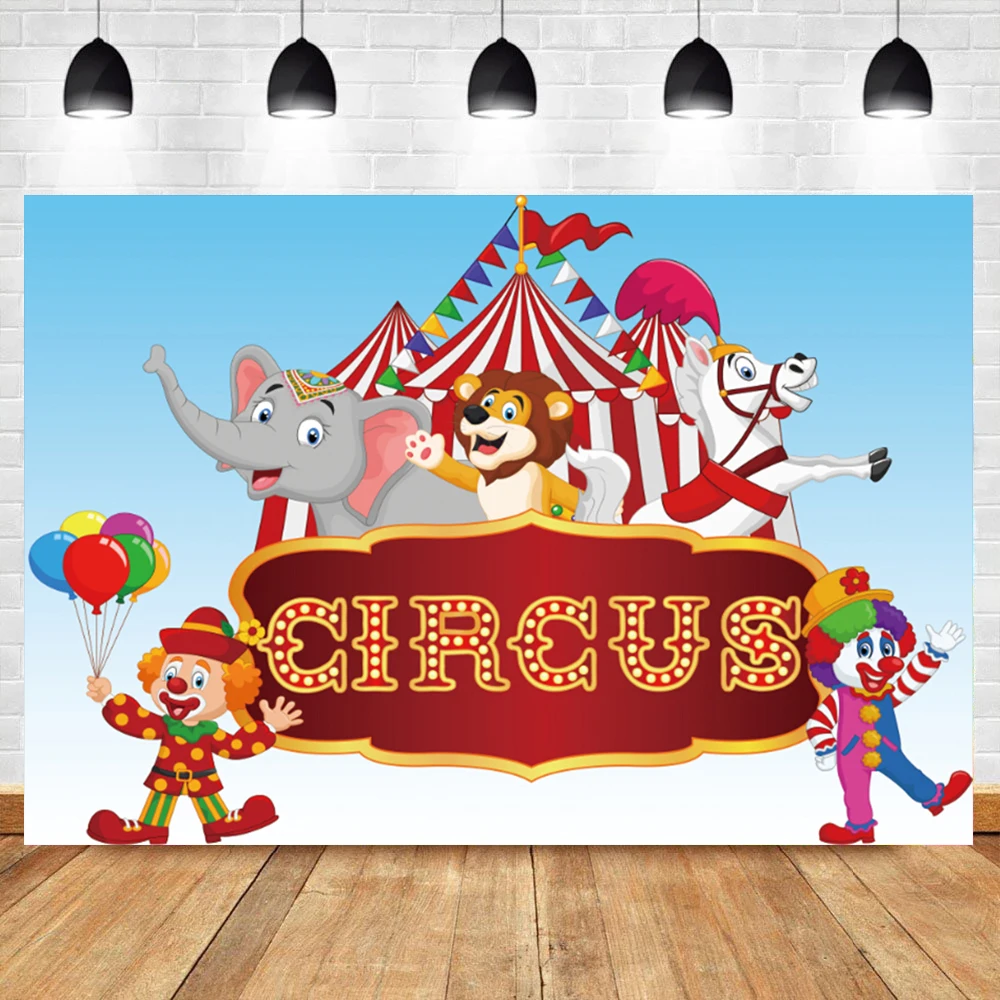 Baby Circus Cruise Stage Tent Red Curtain Birthday Party Play Show Portrait Photo Backdrops Photography Backgrounds Studio | Электроника