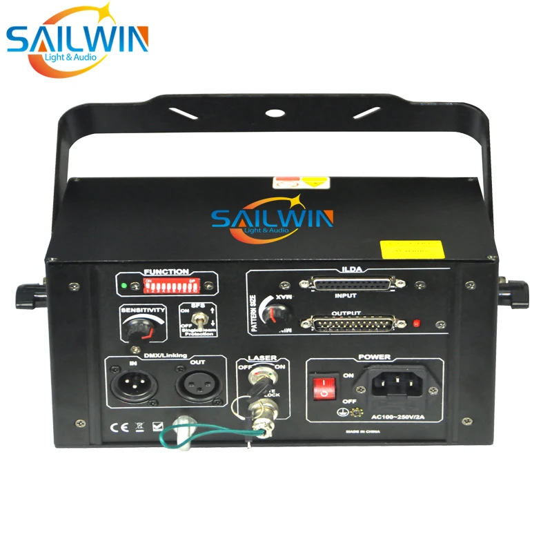 25KPPS 2W RGB лазерный луч с узорами DMX DJ танцевальный бар для домашвечерние световой