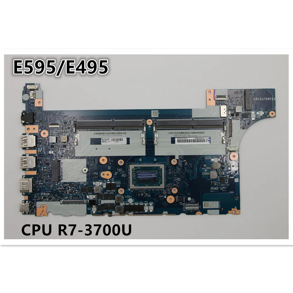 

Оригинальный ноутбук Lenovo ThinkPad E495/E595, материнская плата NM-C061 с процессором R7-3700U DDR4 и 100%, полностью протестирована