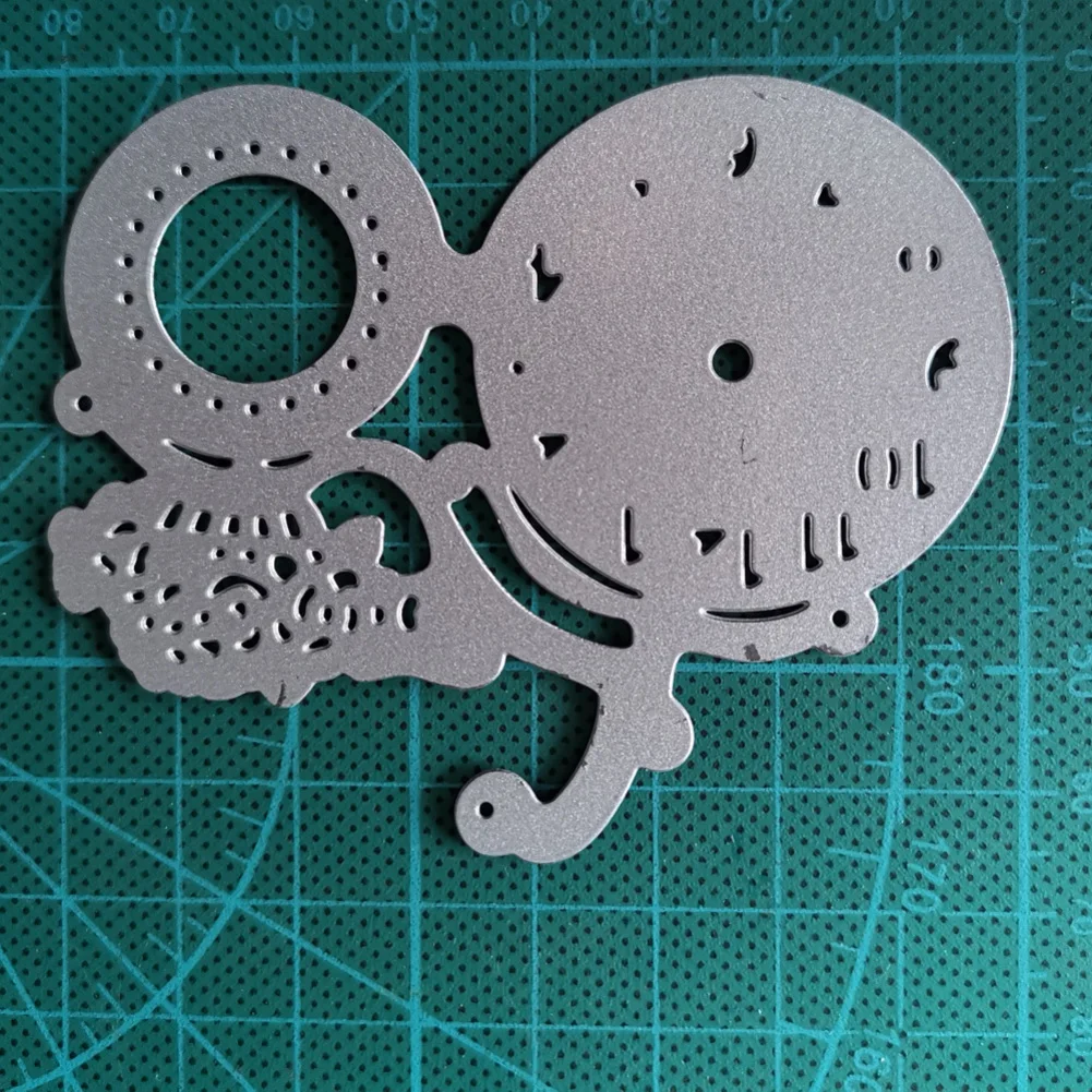 Часы с номерами металлические формы для резки сделай сам трафарет украшения