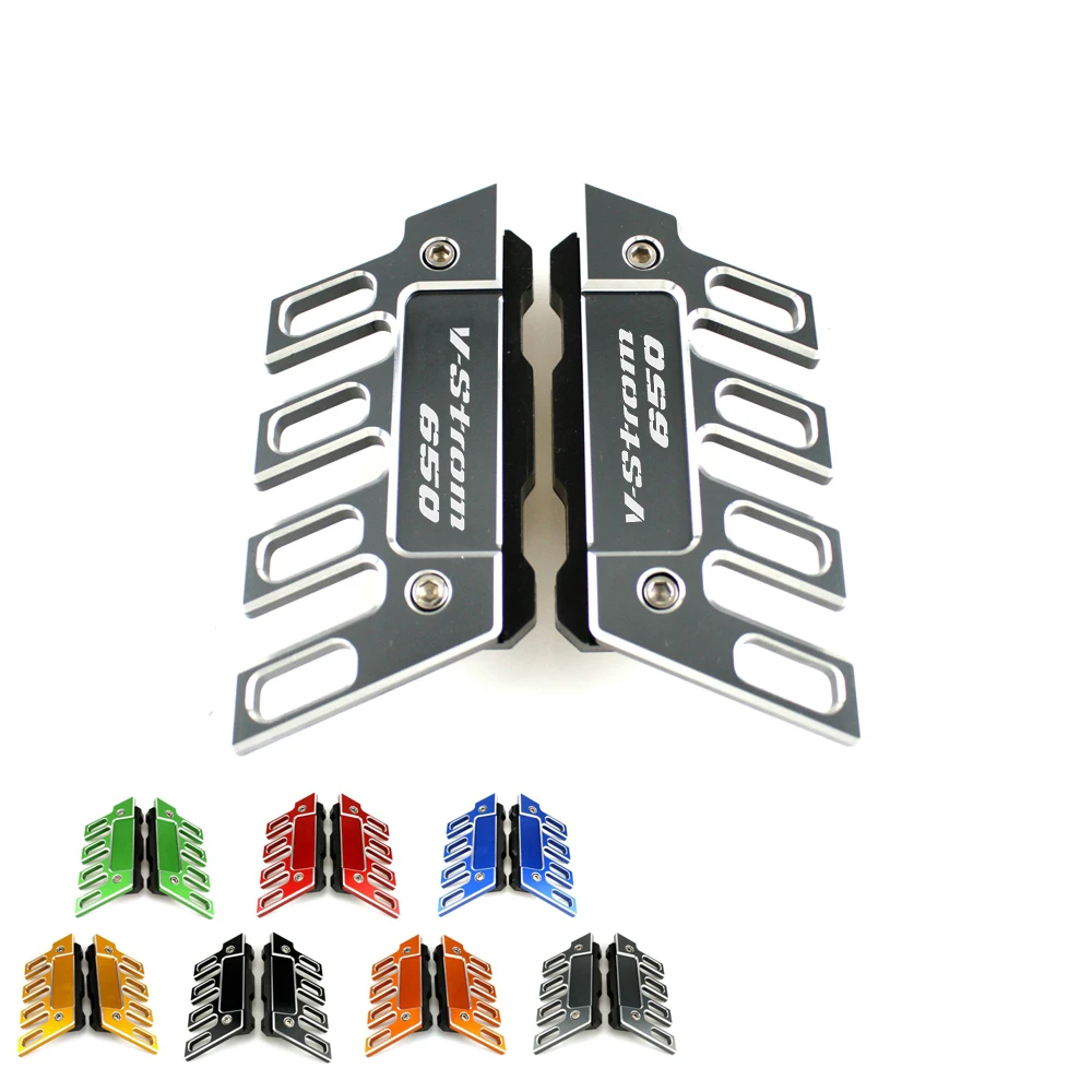 

For SUZUKI V-Strom DL650 DL650XT DL 650 Motorcycle CNC Accessories Mudguard Side Protection Block Front Fender Anti-Fall Slider