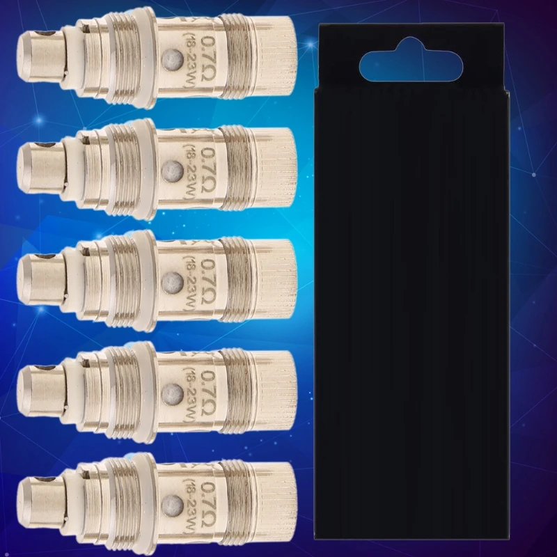 5 шт./кор. запасная спираль атомайзера головки BVC катушки 0.4ohm 0.7ohm для Aspire Nautilus 2s