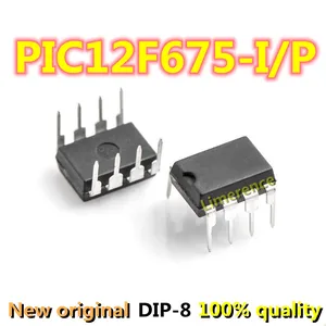 1pcs/lot PIC12F675-I/P 12F675 PIC12F675 = PIC12F629-I/P PIC12F629 12F629 SAME DIP-8