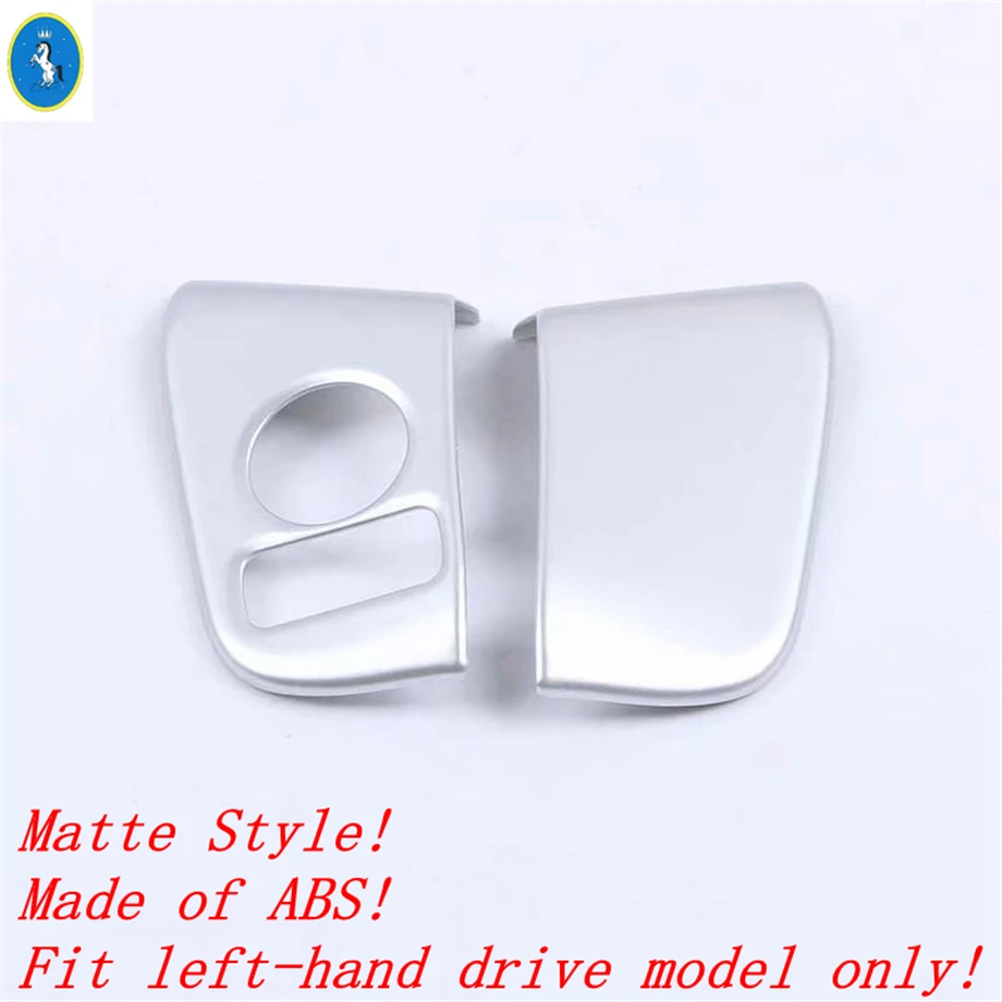 

Inner Door Armrest Lift Panel / Rearview Mirror Adjust Sequins Button Frame Cover Trim ABS For Nissan Qashqai J11 2018 - 2020