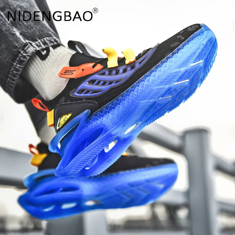 New Design Mens Sneakers Casual Shoes Basketball Breathable Damping Anti Skid Cool Man Jogging Running Sports Shoes Size 39-46