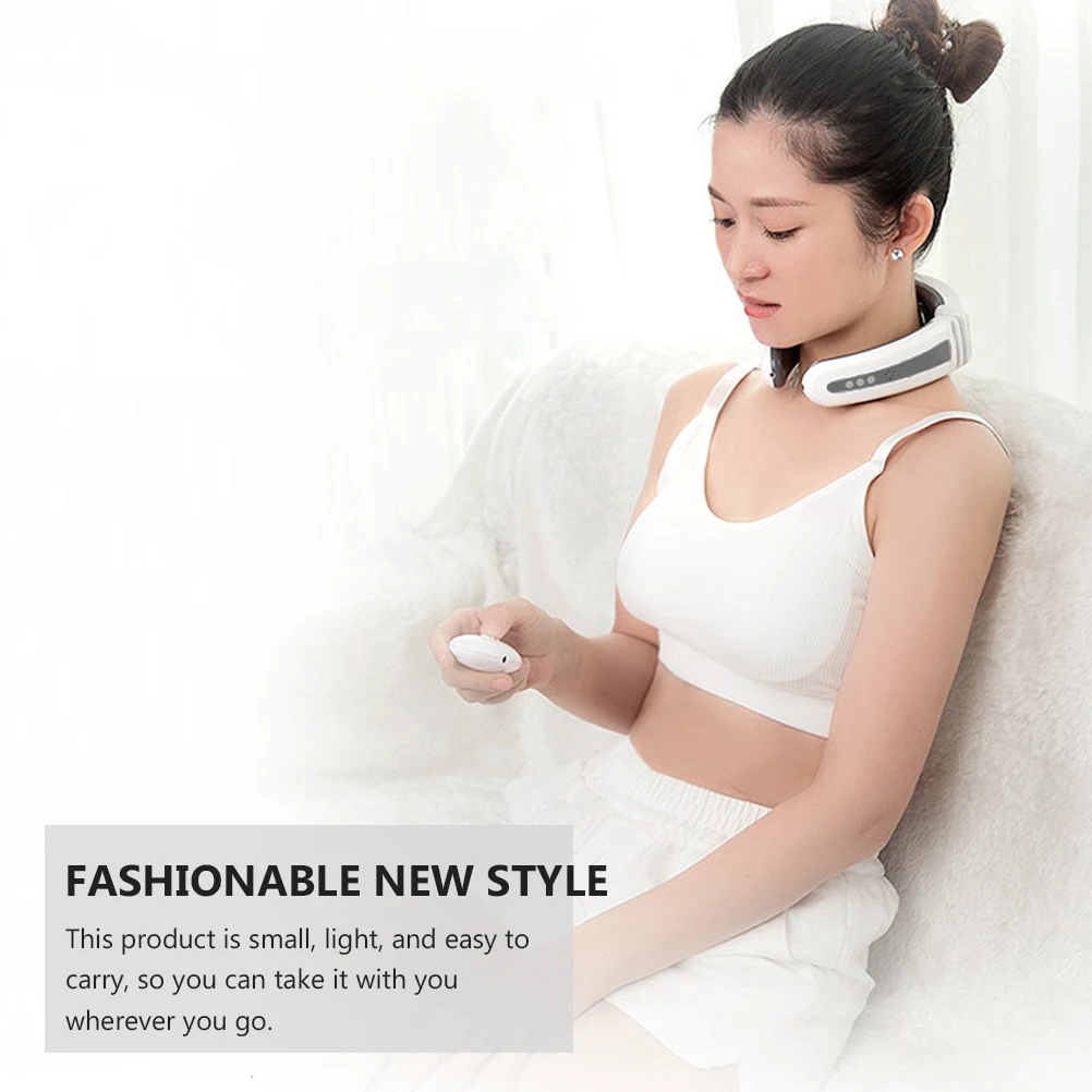 

1 Set Neck Massager Multifunctional Massager Cervical Vertebra Massager Pulse Physiotherapy Instrument Neck Massager