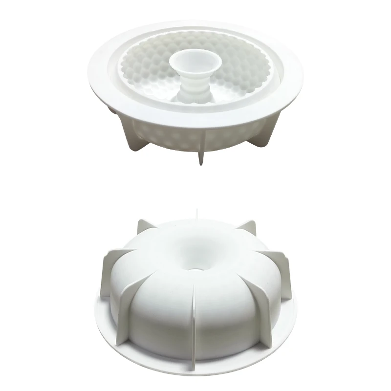 Круглая силиконовая форма для торта в виде кексов meiбудин поднос кондитерских