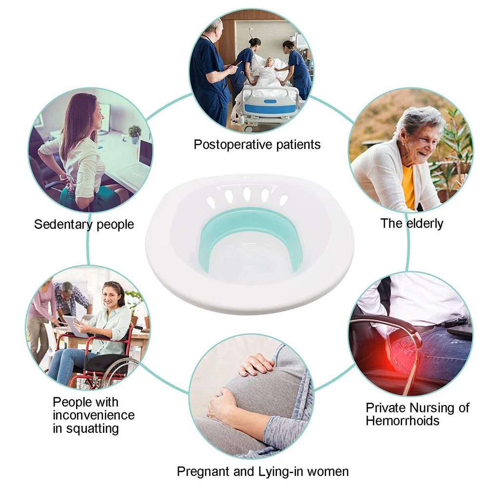 Женское складное биде для туалета Послеродовая ванна сиденье унитаза