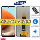 Оригинальный сенсорный ЖК-дисплей Samsung Galaxy A32, 6,5 дюйма, для Galaxy A32, A326B, A326U, A326W, сменный ЖК-дисплей с рамкой