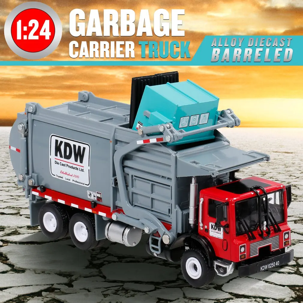 

City Engineering Series Container Truck Building Transportation Vehicle Construction Car Modle Toys Gifts For Children Kids