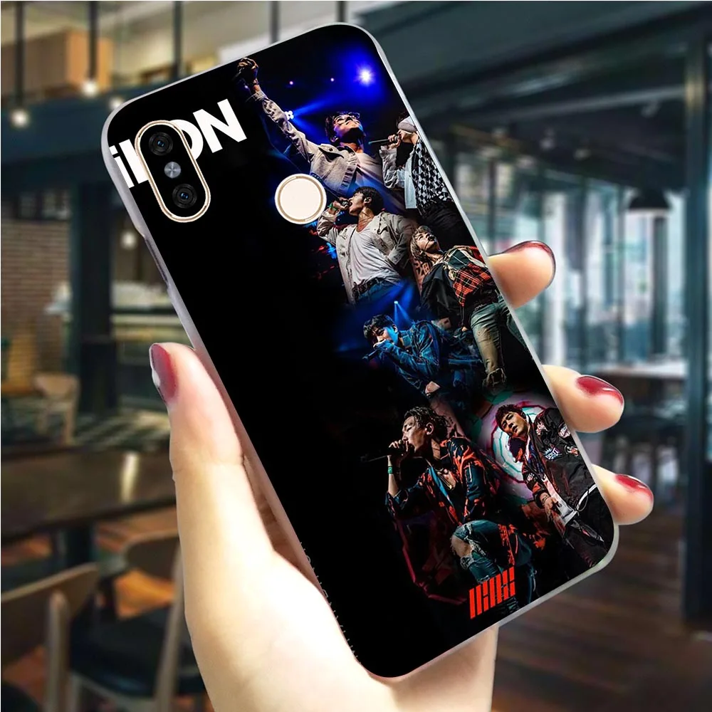 Чехол для телефона Xiaomi Mi 9 iKON Kpop Case A1 A2 Lite 5X 6X 6 8 9se Mix 2S 9T Pro CC9E CC9 A3 | Мобильные - Фото №1