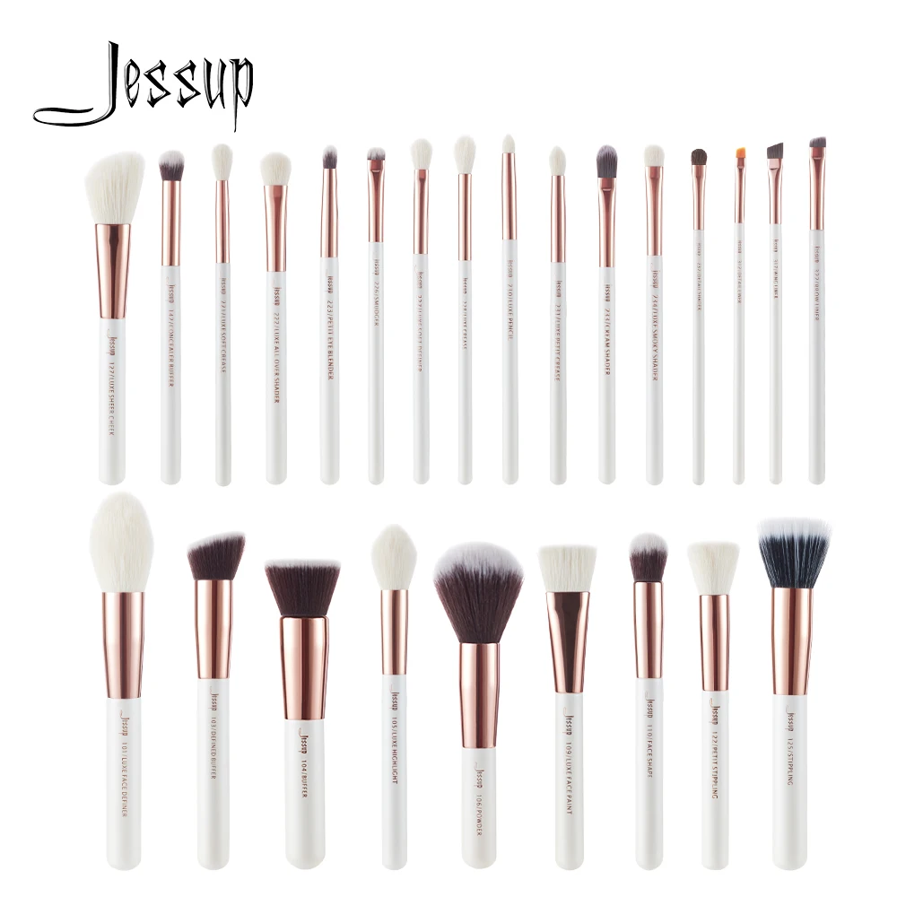 Jessup набор кистей для макияжа дропшиппинг pinceaux косметика "Maquillage" инструменты, тени для глаз, пудра Definer кисти букет невесты 6 штук в партии, 15 шт/25 шт