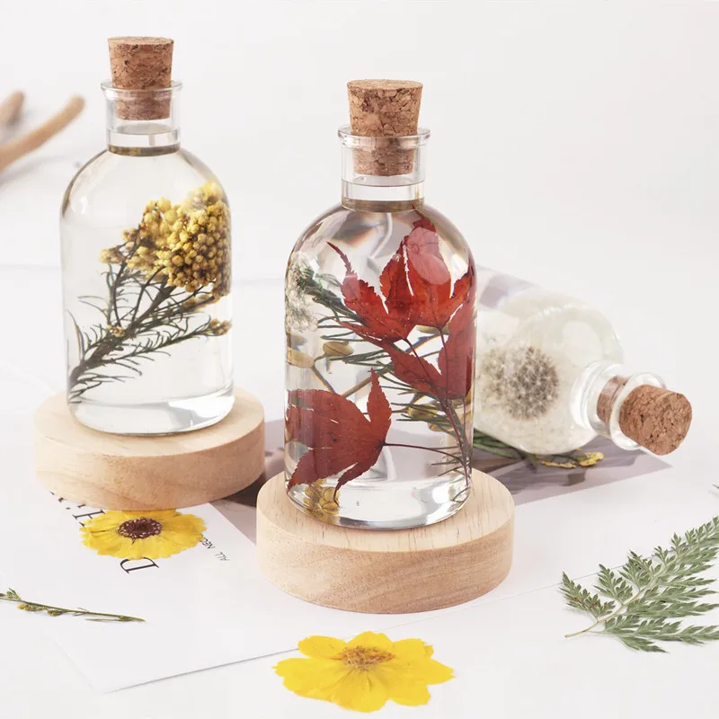

DIY Crystal Epoxy Resin Mold Handmade Bottle Silicone Mould Home Decoration Bottle Cord Resin Crafts Casting Mould 1pc