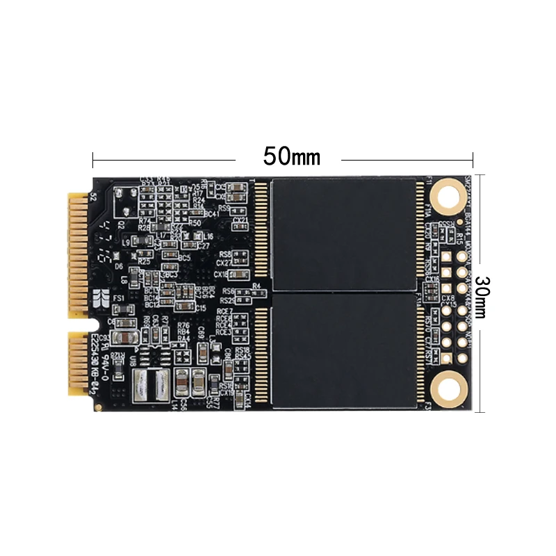 NINJACASE mSATA SSD16GB 32GB Sata2 II Внутренний твердотельный накопитель SATA жесткий диск Msata