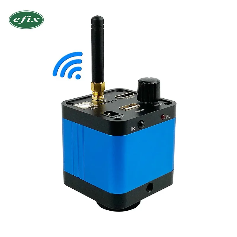 1080P 36MP HDMI USB WIFI промышленный видеомикроскоп камера C mount TF видеорегистратор ИК