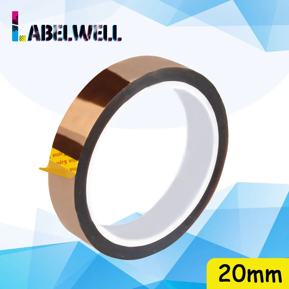 Labelwell термоизоляционная лента высокотемпературная термолента BGA полиимидная