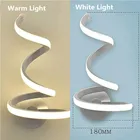 Современный минималистичный внутренний настенный светильник, светодиодная лампа, акриловый металлический фон для телевизора, бра, лампы для прикроватной комнаты, спальни, Настенный декор, искусства