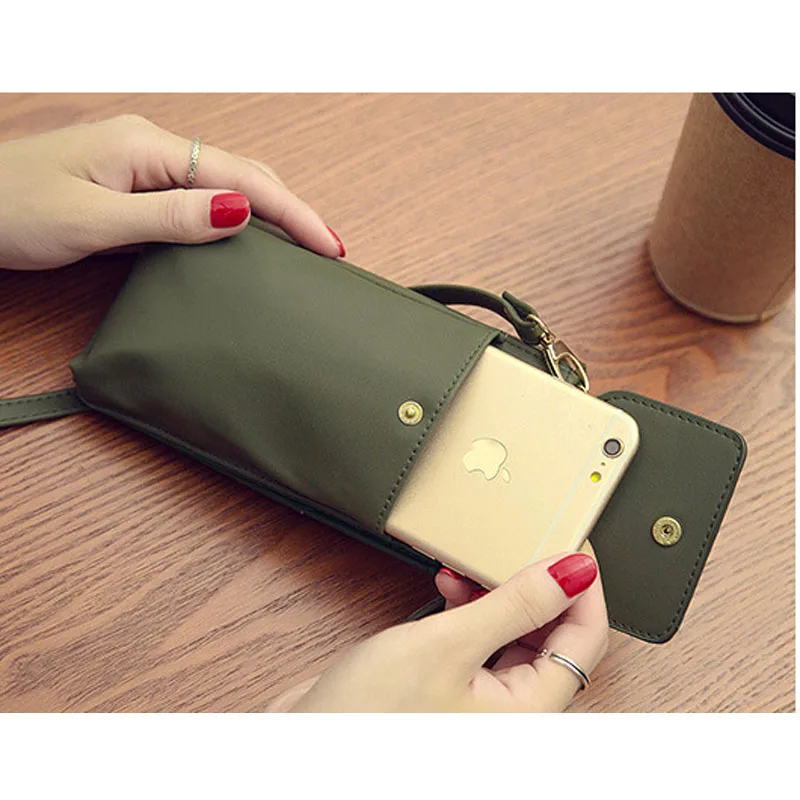 2020 сумка через плечо для сотового телефона многофункциональная женская из