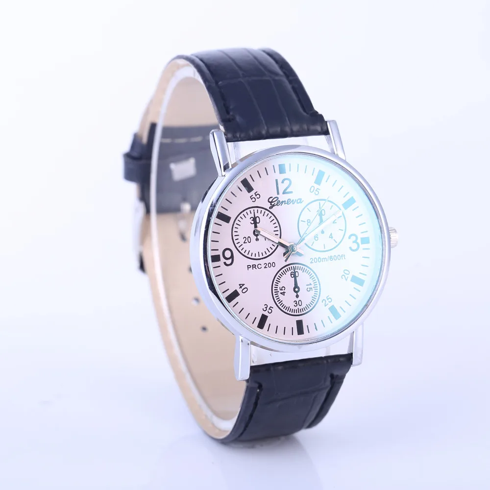 Часы наручные женские кварцевые с кожаным ремешком классические модные