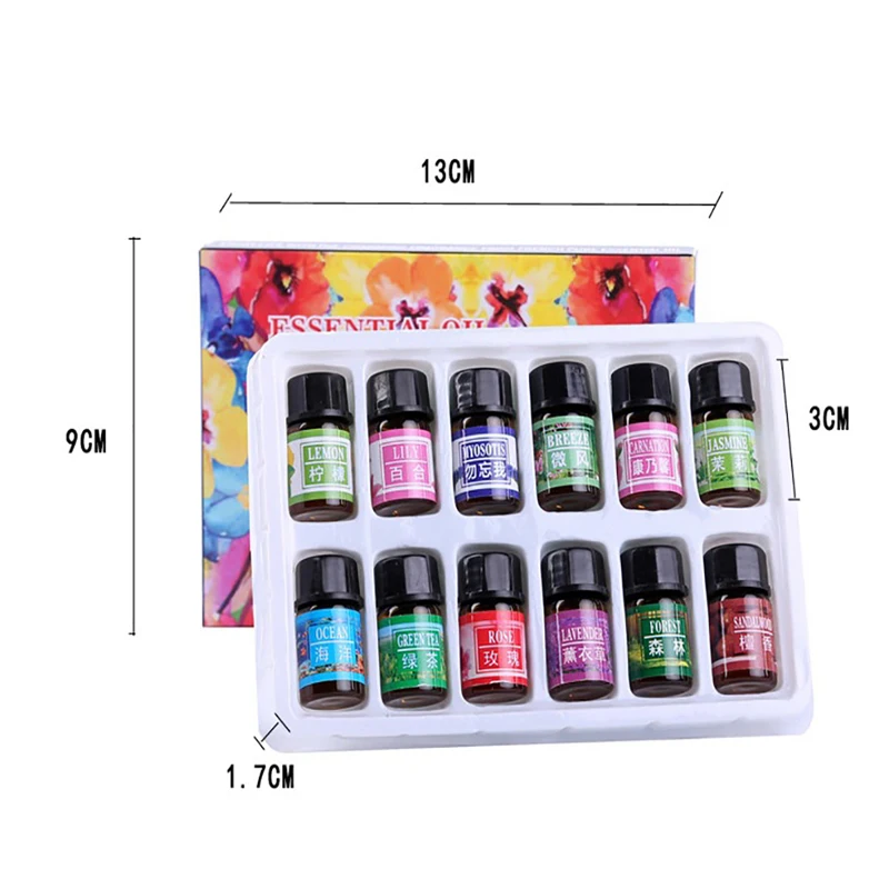 

Humidifier Air Purifier 12 / Set, Body Beauty Essential Oil Water Soluble Aromatherapy Lamp, Humidifier, Oxygen Bar Can Be Used