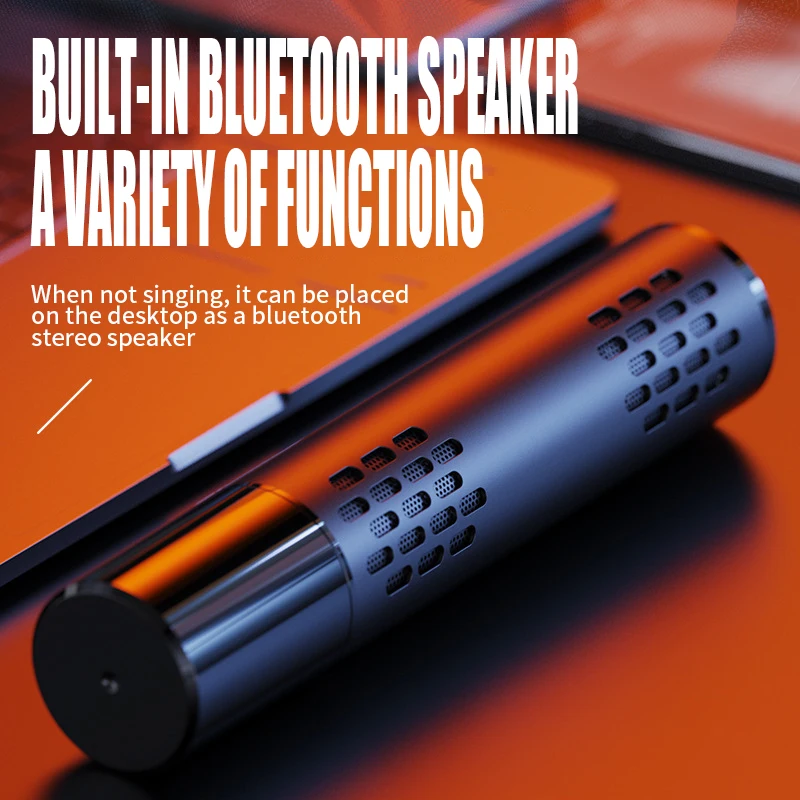 Караоке-микрофон с bluetooth голосовым преобразователем поддержкой TF-карты