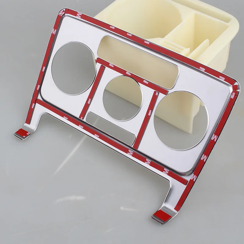 Декоративная панель кондиционера из нержавеющей стали для салона автомобиля VW