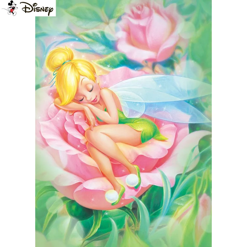 

Алмазная живопись Disney, вышивка крестиком, 5D Вышивка «мультяшная чудесная Фея», домашний декор, «сделай сам», A31049