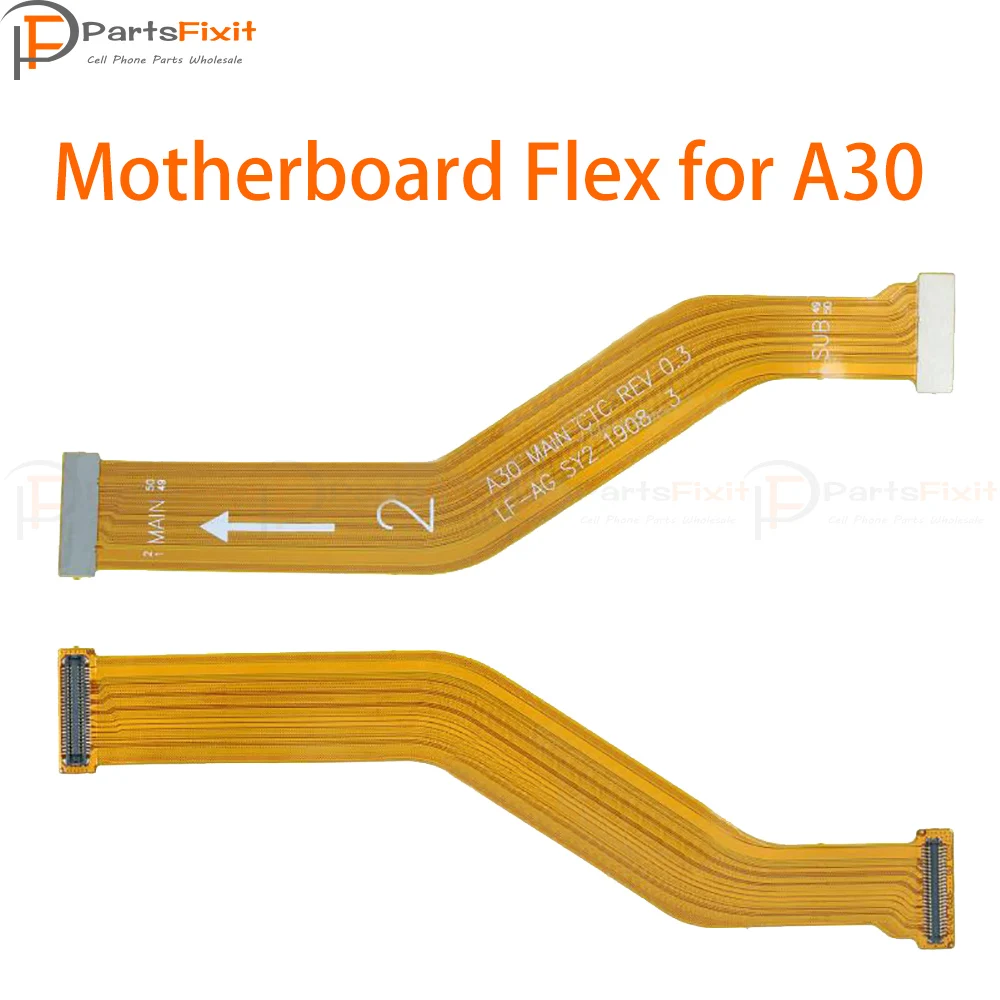 Материнская плата Flex кабель + ЖК дисплей гибкий для Sam A30 материнская разъем