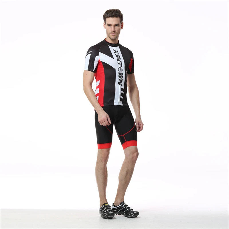 

2021 Xintown Cycling Jersey Sets New Summer Bicycle Clothing Anti-UV Breathable Men Short Sleeve Shirt Bike Men's Cycling Suit