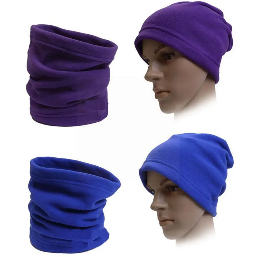 

Winter Thermal Warm Scarf For Camping Hiking Headwear Tube Headband Polar Beanie Gaiter Ear Fleece Cap Hat Face Warmer Mask R7L1