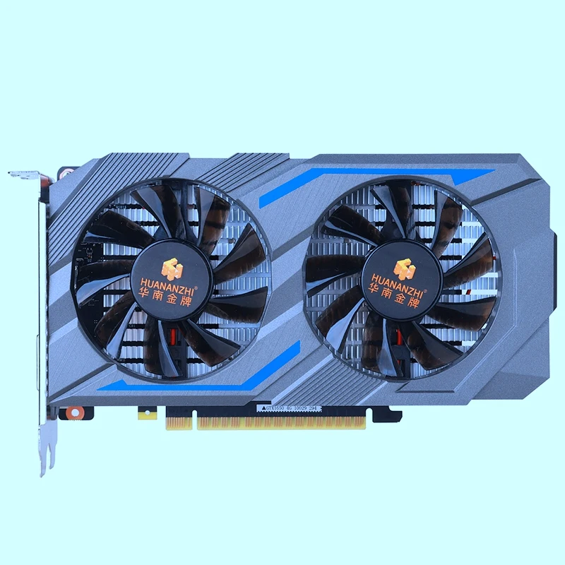 HUANANZHI GTX1650 4G видеокарта 128 бит GDDR5 8000 МГц 1485 МГц HDMI+ DVI+ DP 12 нм 896 шт 75 Вт Gtx1650 видеокарта для игр
