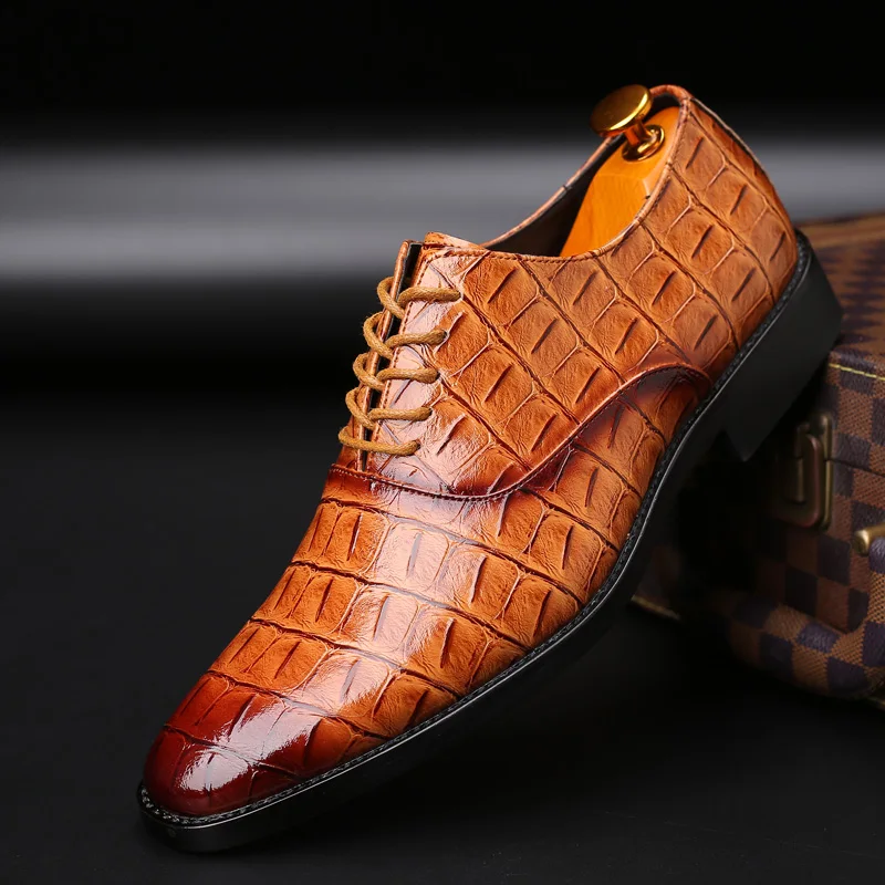 CIMIM/брендовая официальная мужская деловая модельная обувь большие размеры