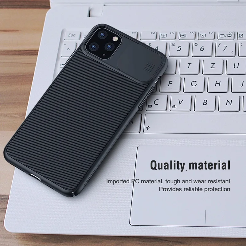 Camera Protection for iPhone 11 Pro Max NILLKIN Plastic Slide Cover Protective Case Apple | Мобильные телефоны и